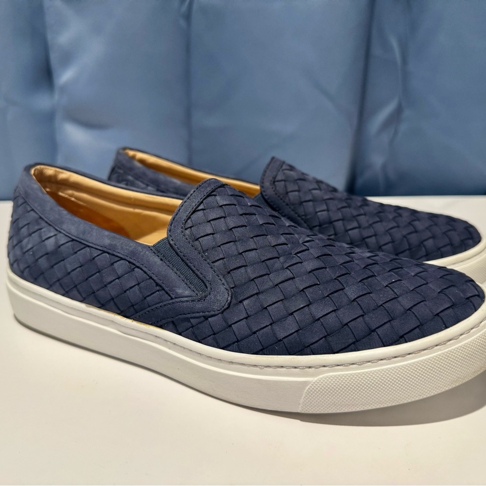 M. Gemi Cerchio Slip-On Leather Sneakers US 8.5/ EU39